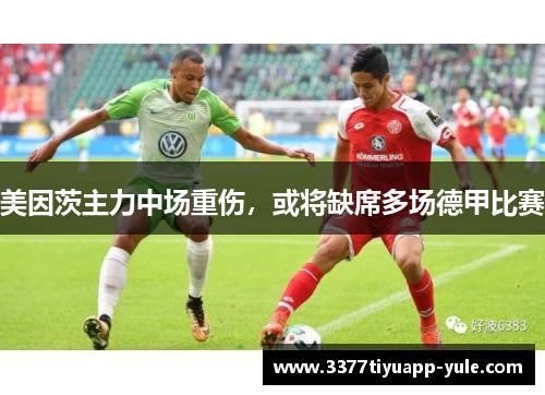 美因茨主力中场重伤，或将缺席多场德甲比赛